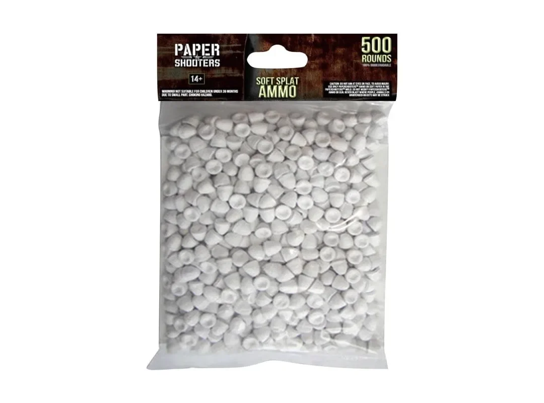 Munición Paper Shooters 500ud.