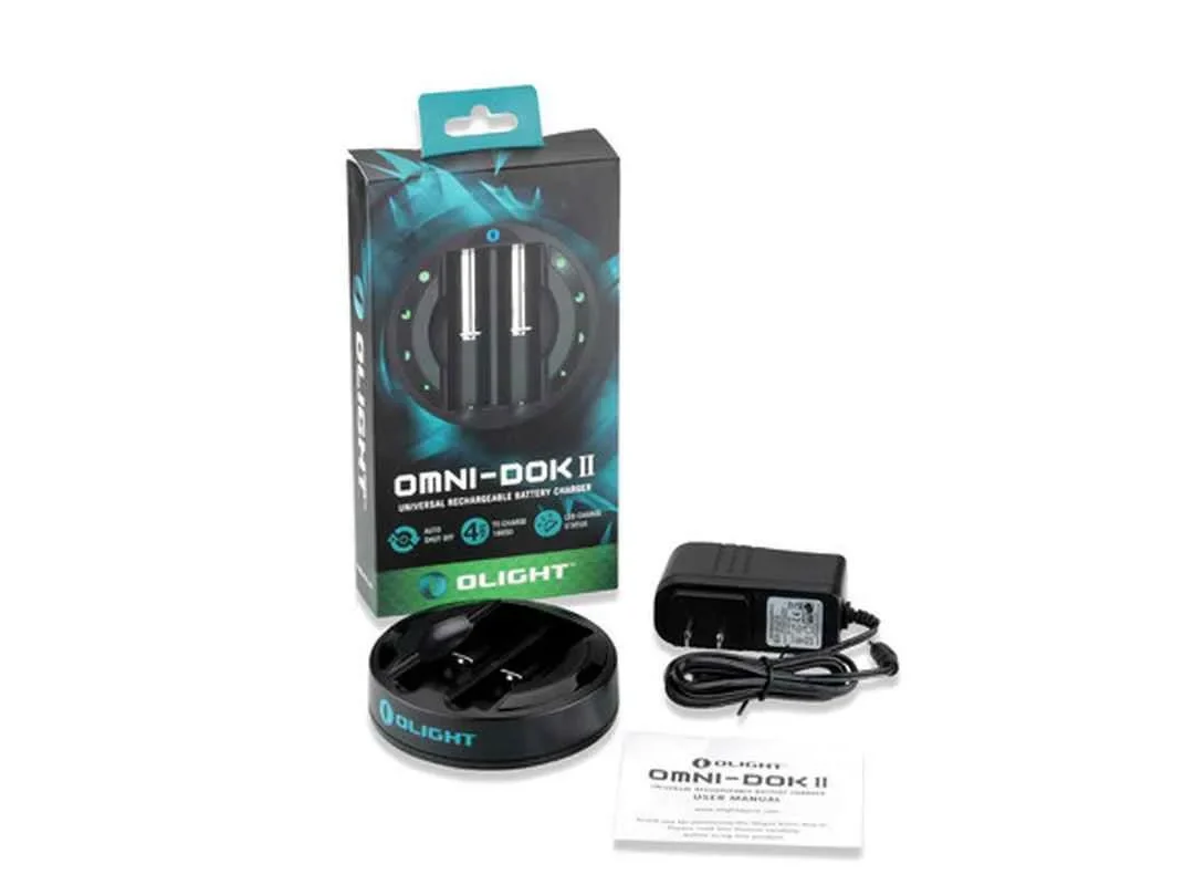 Cargador de baterias de litio y Ni-MH Olight  Omni-Dok II