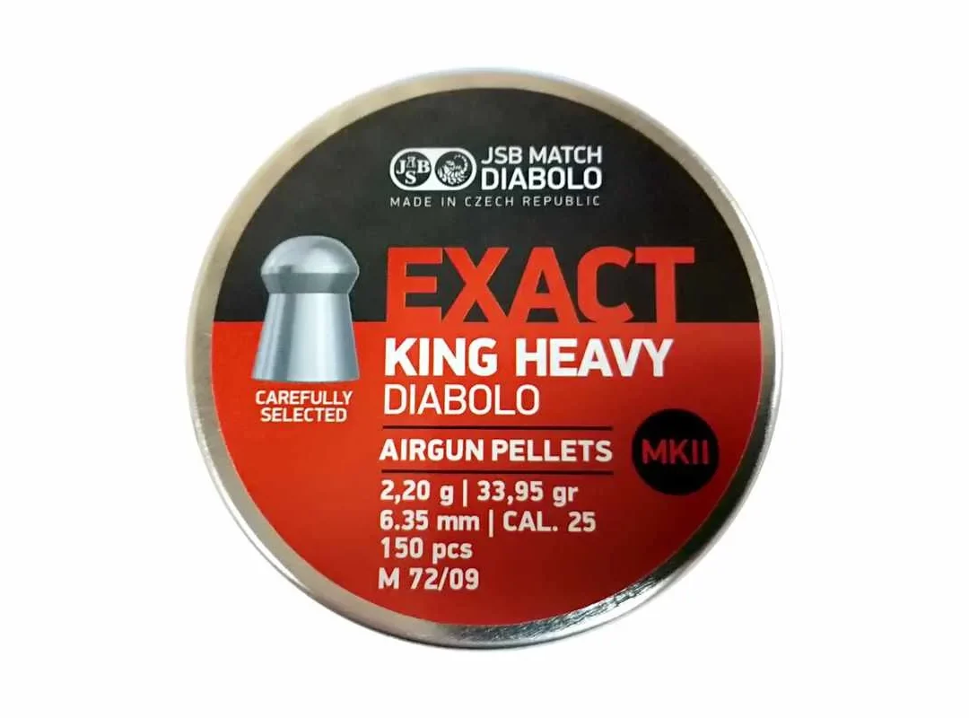 Balines Cometa Exact Jumbo King Heavy MK II cal. 6,35mm