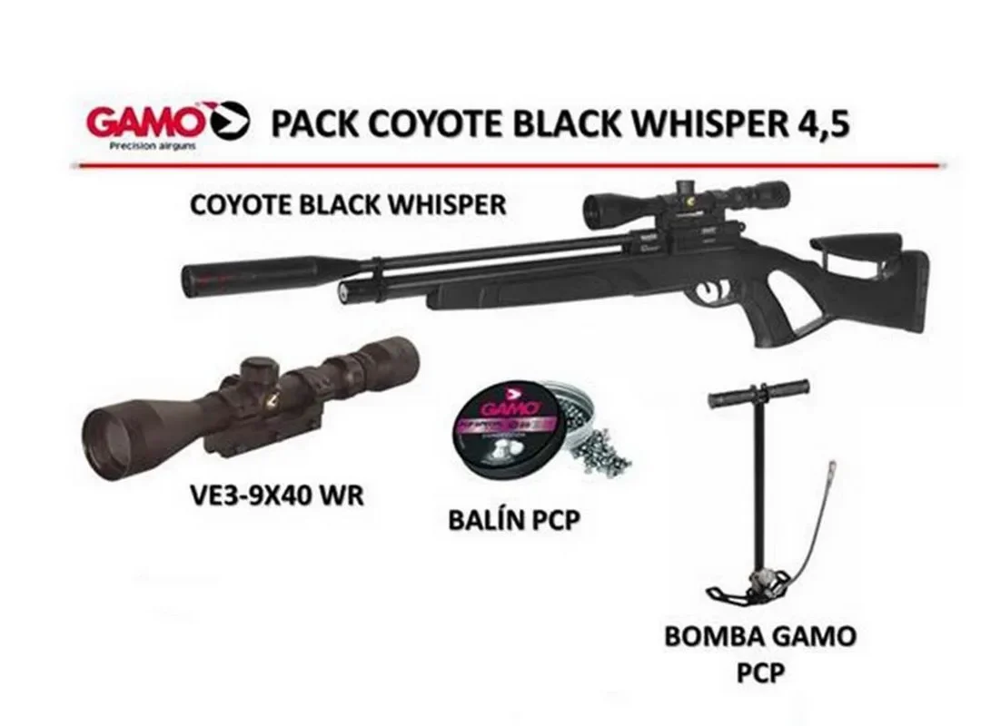 Pack Gamo Coyote Black Whisper