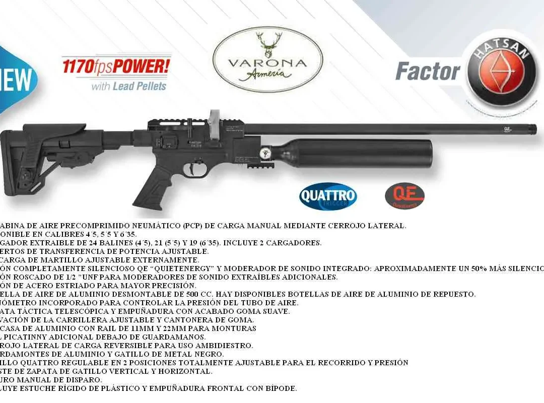Hatsan PCP modelo Factor