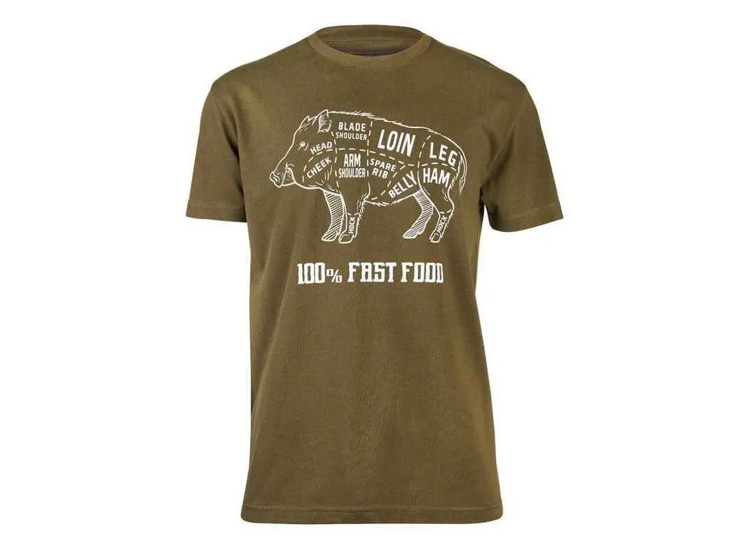 Camiseta Wild Boar Kaki