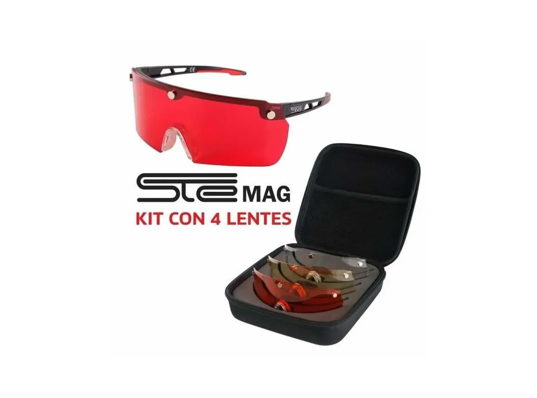 Gafas de tiro  STE MAG + 4 Lentes